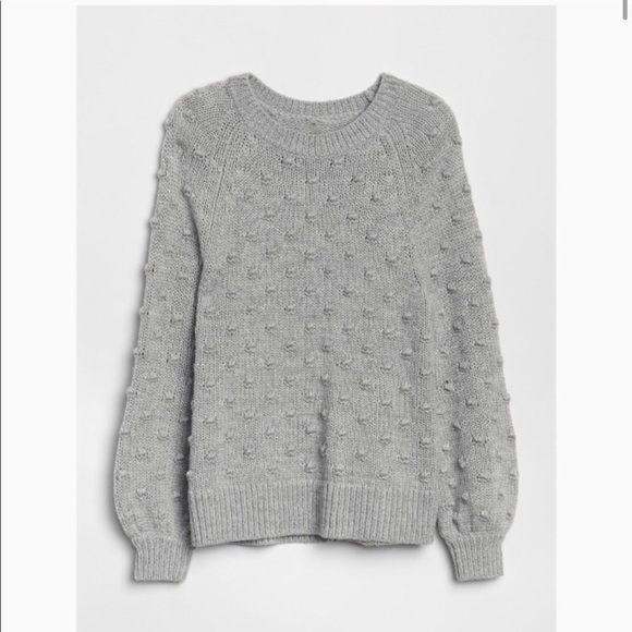 Gap Bobble Stitch Crew Neck Pullover 